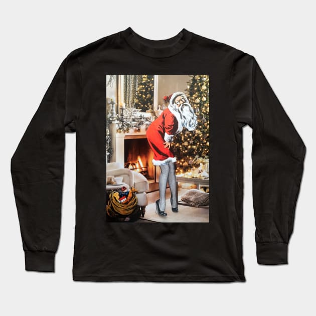 Secret Santa Series: Baby, It's Cold Outside Long Sleeve T-Shirt by Pesto.Frankie